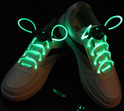 Flashing shoelaces best sale